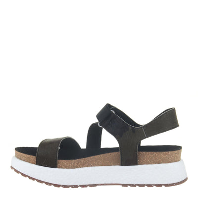 SIERRA in MUD Wedge Sandals-WOMEN FOOTWEAR- Corner Stone Spa and Salon Boutique in Stoughton, Wisconsin